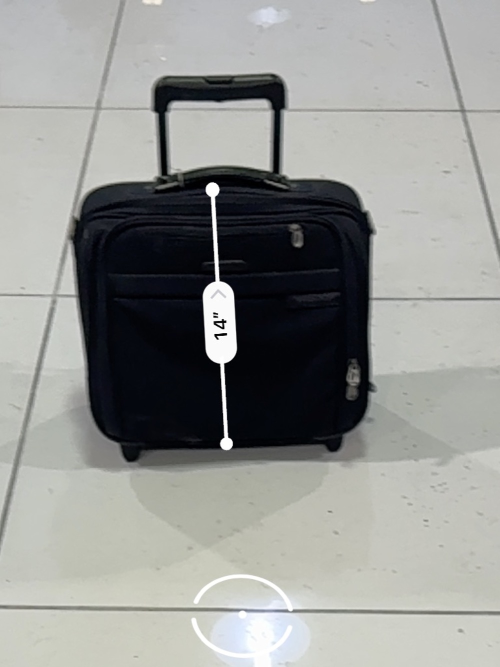 Briggs & Riley Black Rolling Briefcase with Telescoping Handle - Picture 5 of 6
